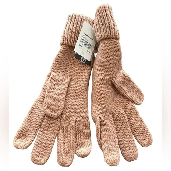5/20$ NWT ⚡️HOST PICK⚡️Tag misty pink knitted glove size small/medium - Picture 5 of 7